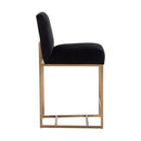 Sunpan Joyce Counter Stool Casablanca Stratus / Cube Black