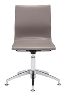 Zuo Modern Glider Conference Chair Taupe