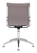 Zuo Modern Glider Conference Chair Taupe