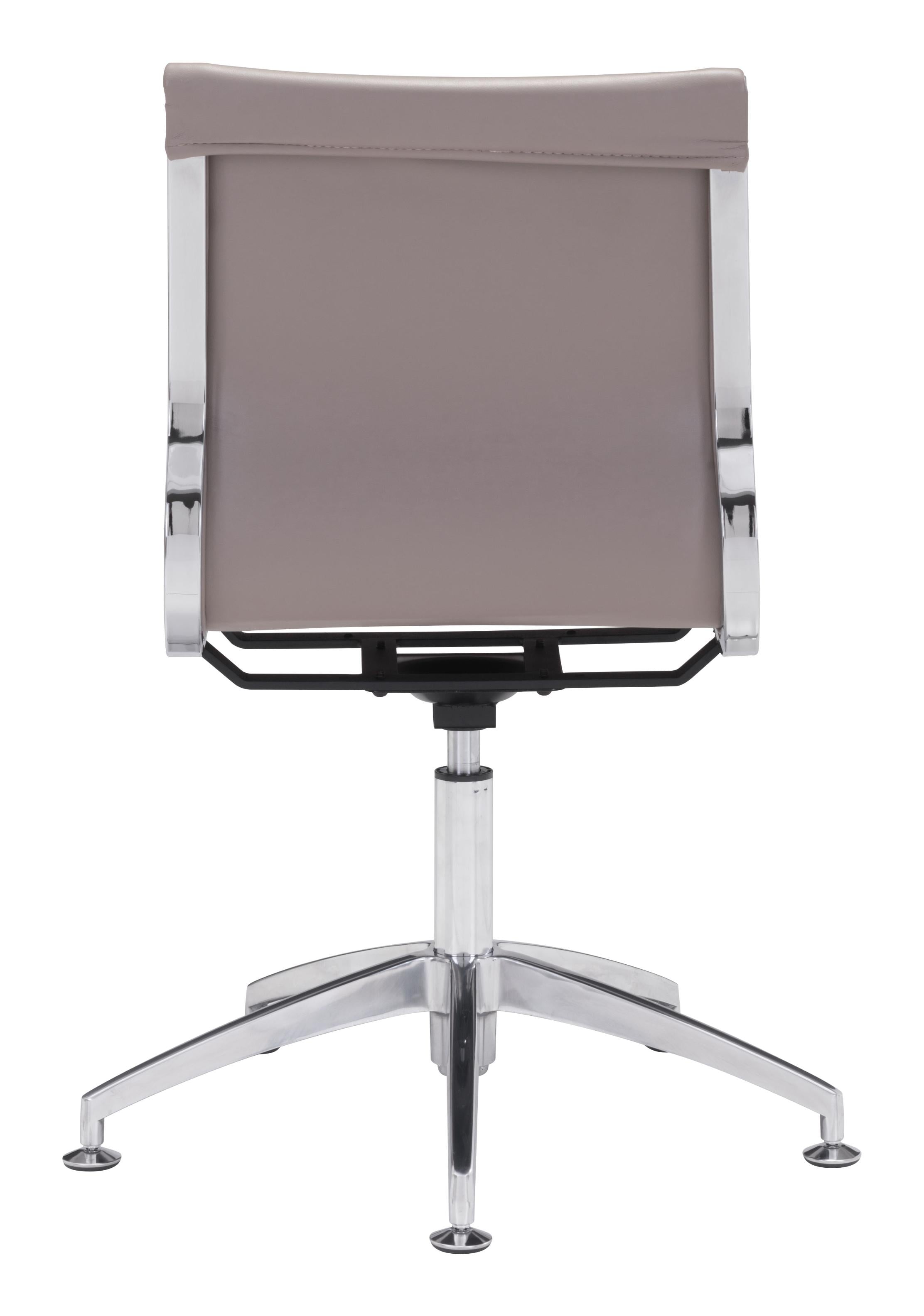 Zuo Modern Glider Conference Chair Taupe