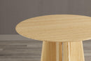 Greenington Luna 48” Round Table In Caviar/Wheat