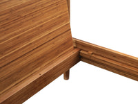 Greenington Monterey King Platform Bed - Amber / Wheat