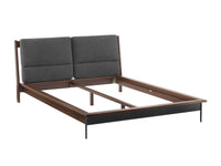 Greenington Park Avenue Queen Platform Bed with Fabric - Ruby