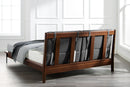 Greenington Park Avenue Queen Platform Bed with Fabric - Ruby