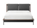 Greenington Park Avenue King Platform Bed with Fabric - Ruby
