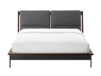 Greenington Park Avenue King Platform Bed with Fabric - Ruby