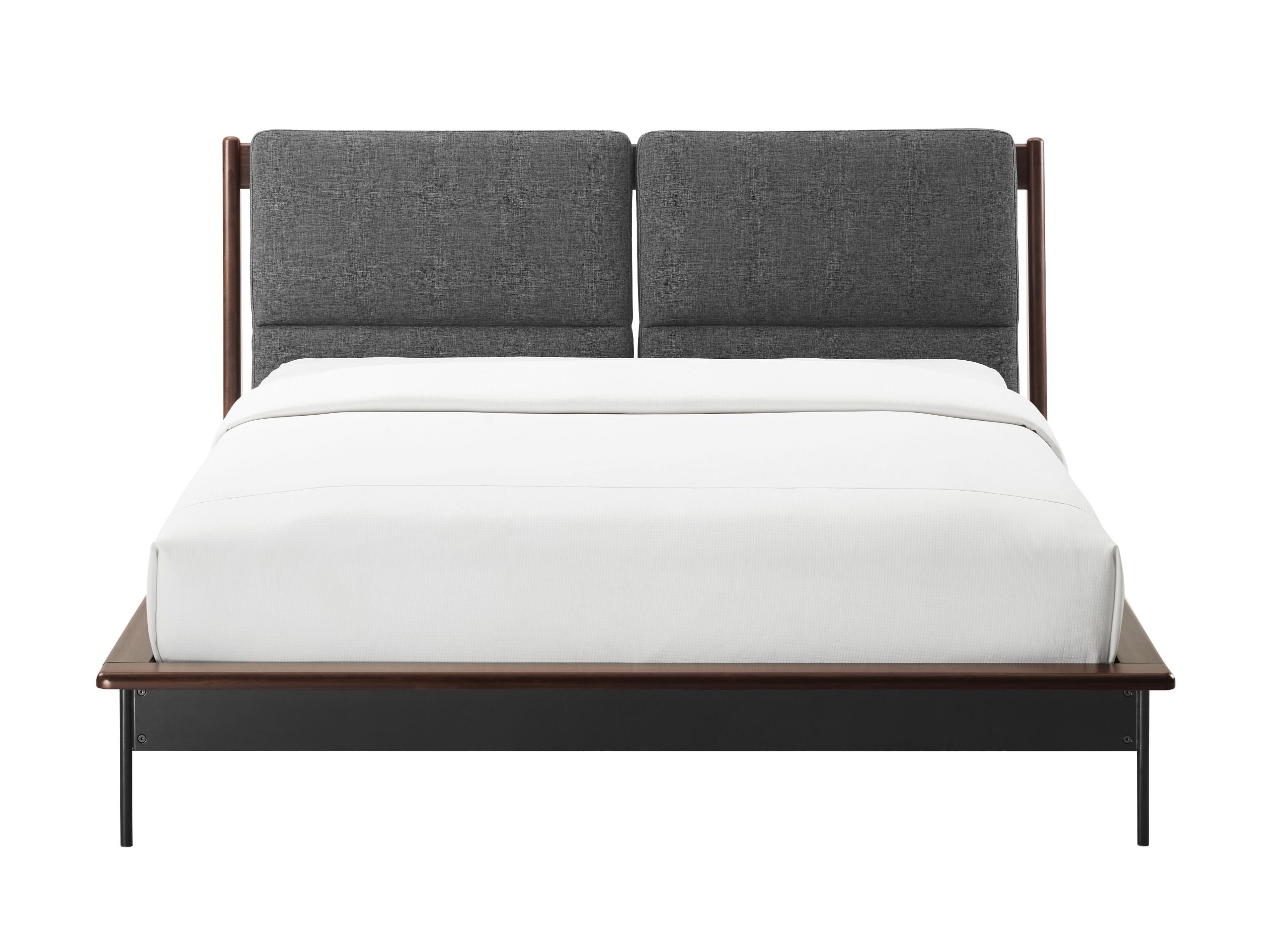 Greenington Park Avenue Cal King Platform Bed with Fabric - Ruby