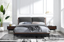 Greenington Park Avenue Cal King Platform Bed with Fabric - Ruby