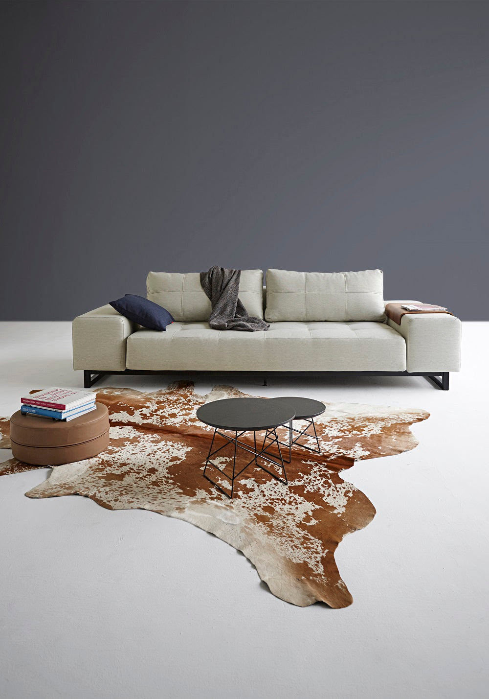 Innovation Living Grand D.E.L. Sofa With Black Wood Legs