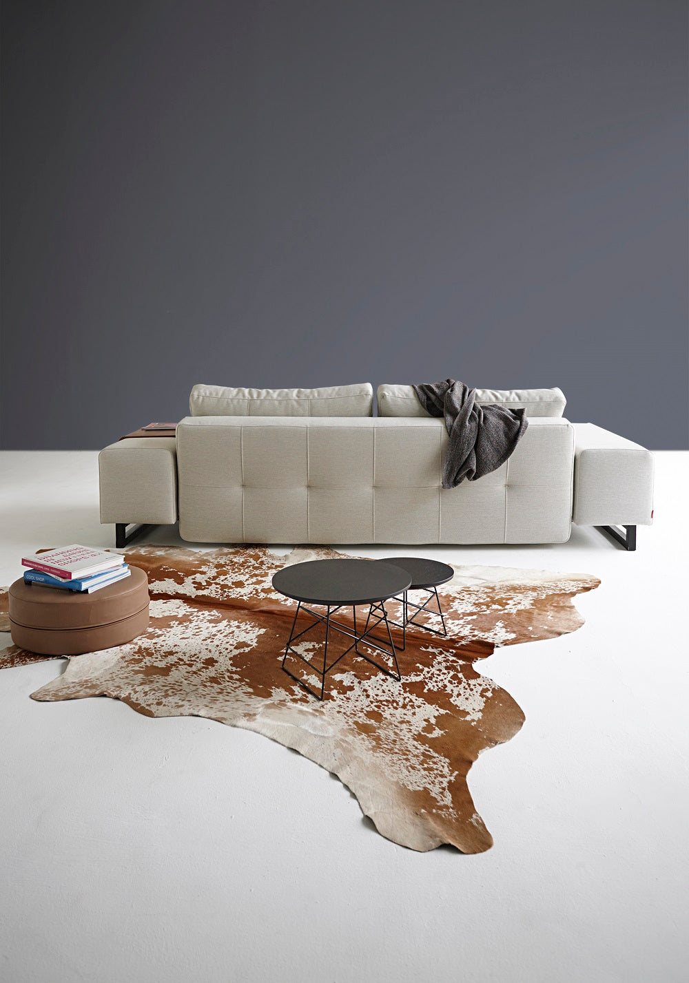 Innovation Living Grand D.E.L. Sofa With Black Wood Legs