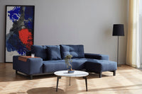 Innovation Living Grand D.E.L. Sofa With Black Wood Legs