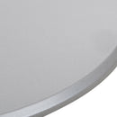 BFM Seating SoHo Round Table Top In Baltic Brown/Barn Wood/Rustic Gray/Gray Slate/Silver Mist