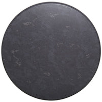BFM Seating SoHo Round Table Top In Baltic Brown/Barn Wood/Rustic Gray/Gray Slate/Silver Mist
