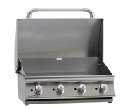 Bull BBQ 30" Commercial Griddle Drop In LP/NG - 4 Burner / 60,0000 BTU's