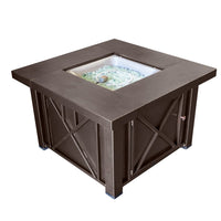 AZ Patio Heaters Outdoor Fire Pit in Hammered Bronze / Bronze/Stainless Steel