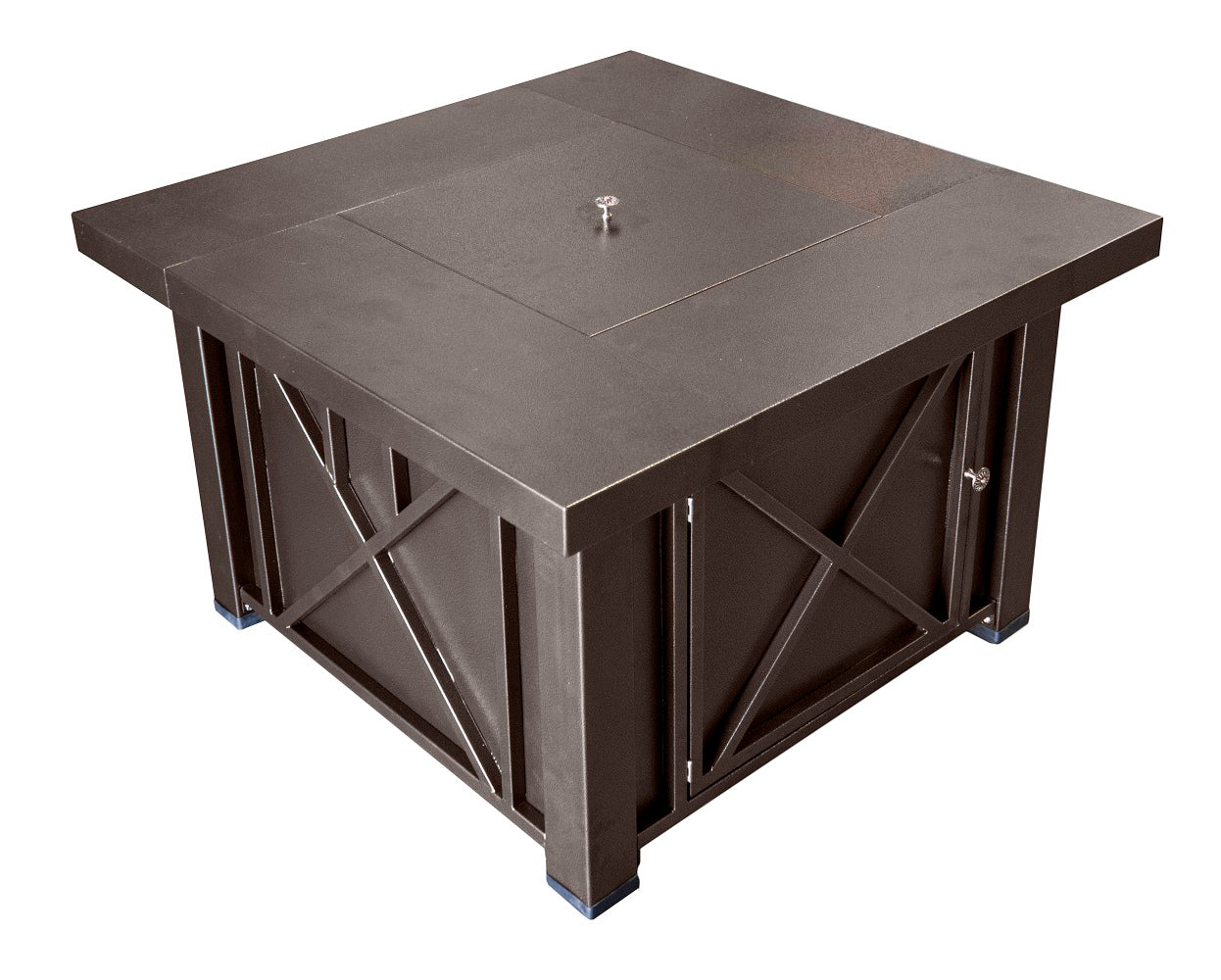 AZ Patio Heaters Outdoor Fire Pit in Hammered Bronze / Bronze/Stainless Steel