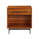 Greenington Taylor 28" 1 Drawer Nightstand In Amber
