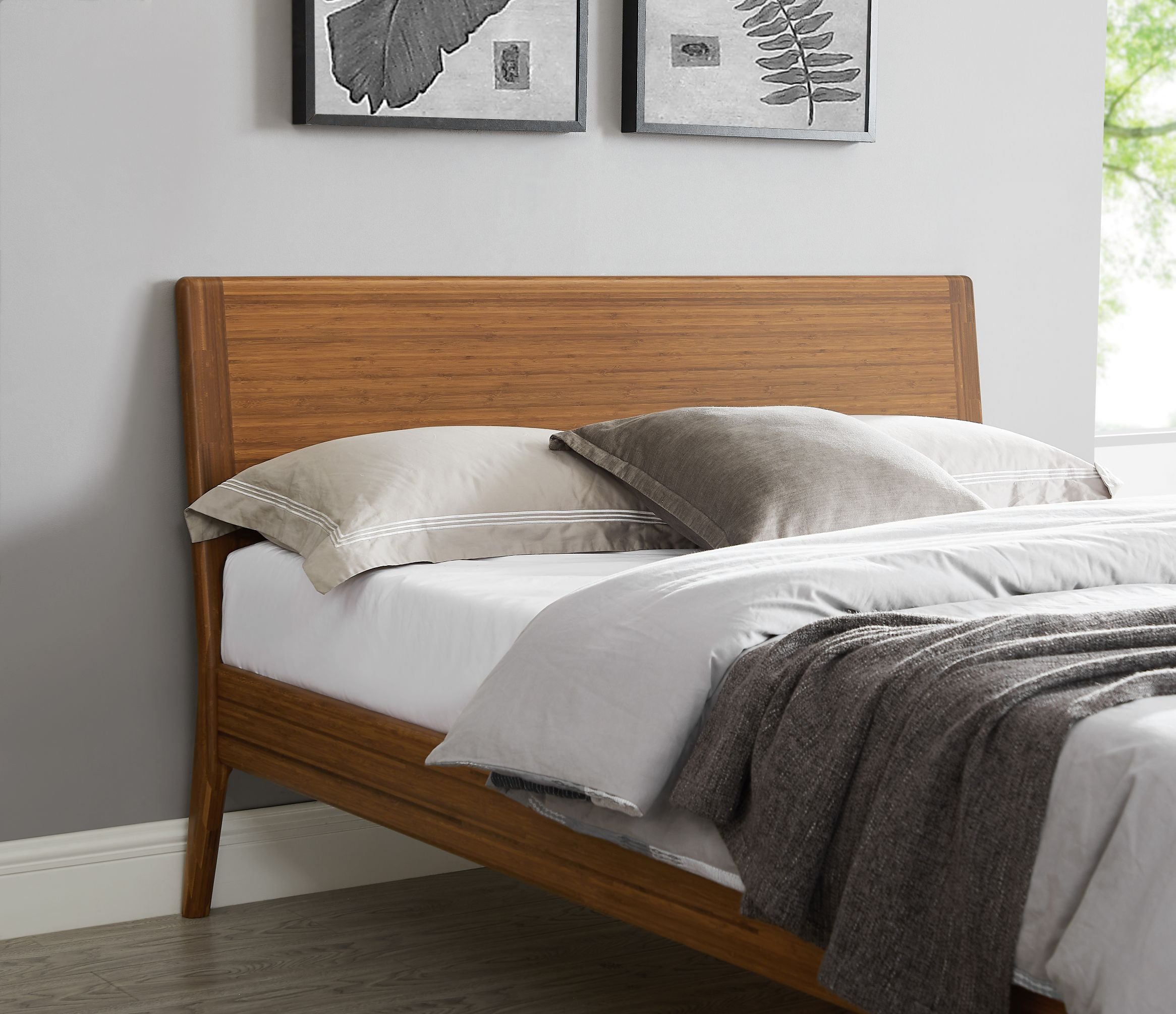 Greenington Ventura Queen Platform Bed - Amber