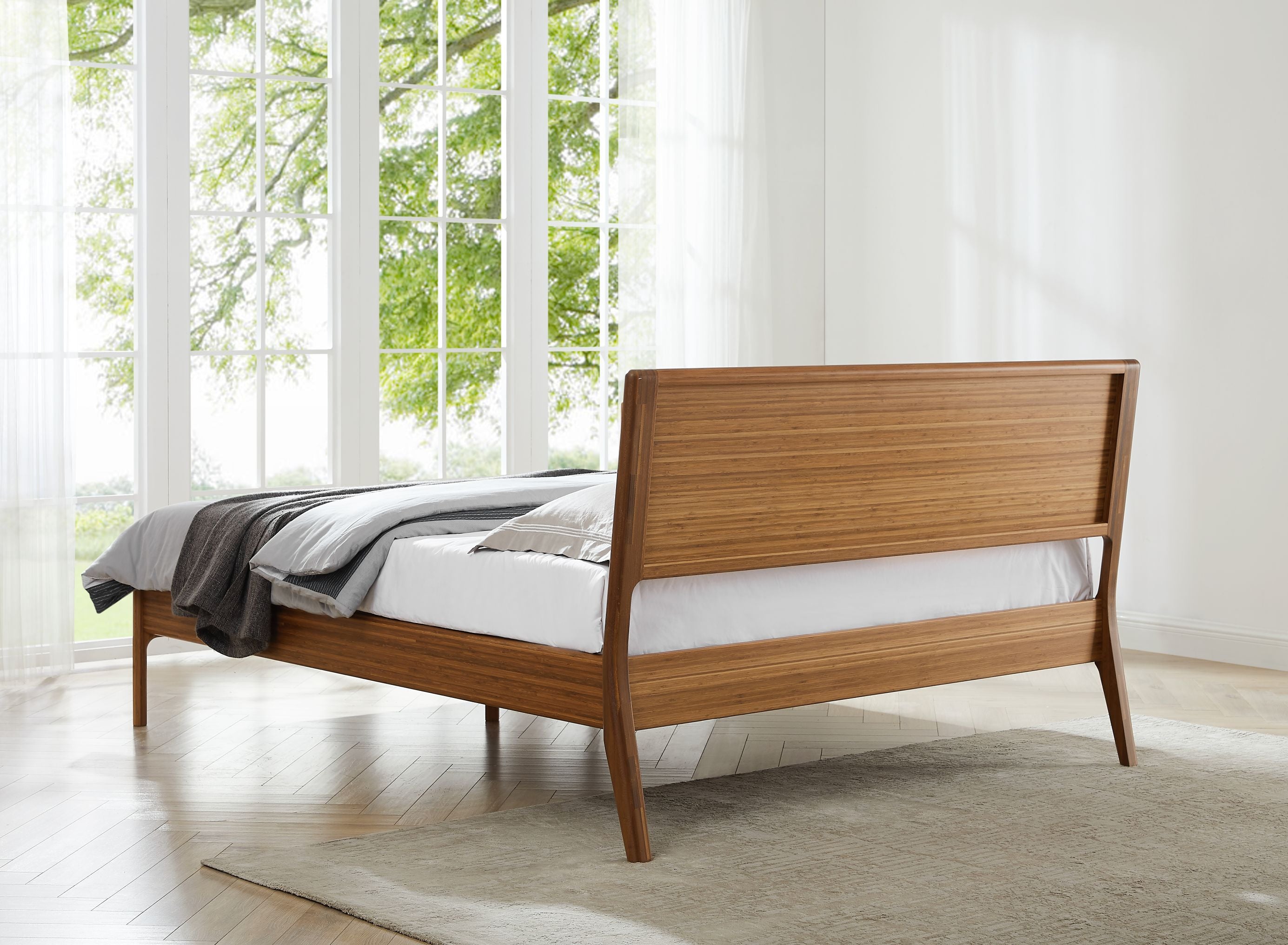 Greenington Ventura Queen Platform Bed - Amber