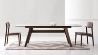 Greenington Currant 72 - 92" Extendable Dining Table In Caramelized / Black Walnut