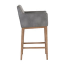 Sunpan Lionel Barstool - Bravo Metal