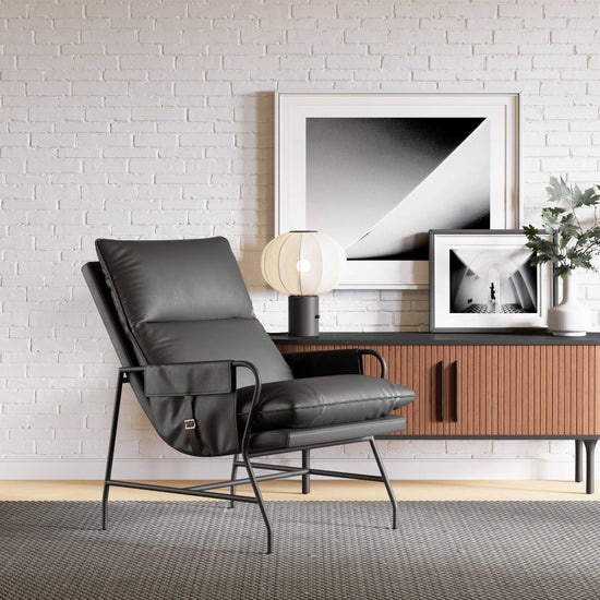 Zuo Modern Halaus Accent Chair Black