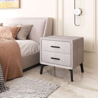 Zuo Modern Halle Side Table in Gray
