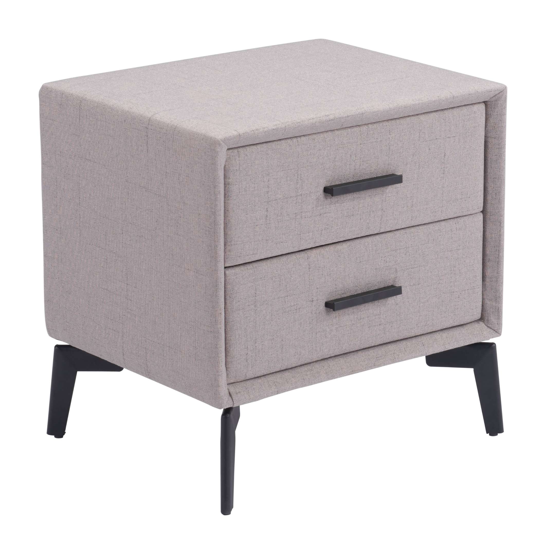 Zuo Modern Halle Side Table in Gray