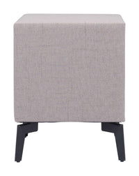 Zuo Modern Halle Side Table in Gray
