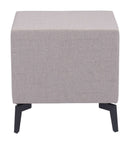 Zuo Modern Halle Side Table in Gray