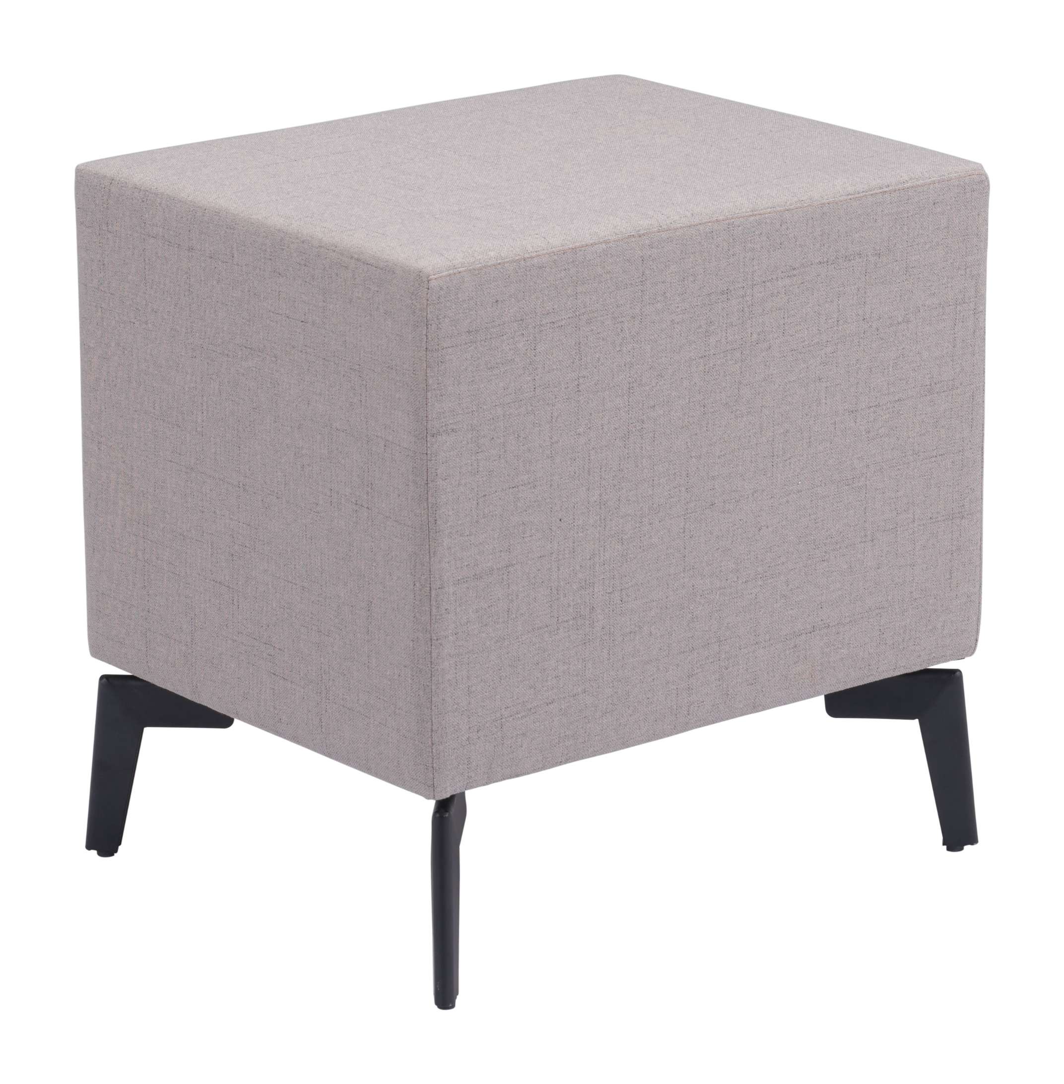 Zuo Modern Halle Side Table in Gray