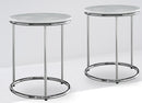 Woodstock Marketing Harden End Table Marble Top
