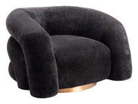 Zuo Modern Havn Accent Chair in Black