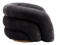Zuo Modern Havn Accent Chair in Black