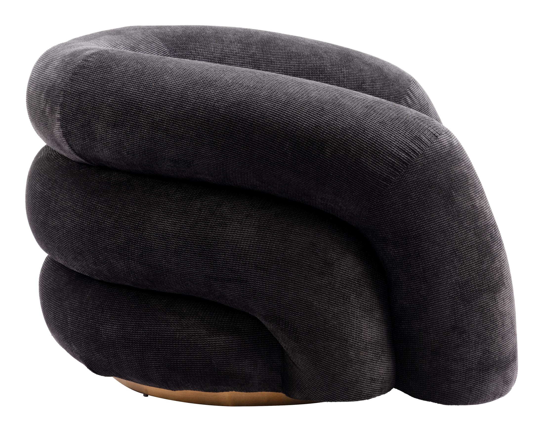 Zuo Modern Havn Accent Chair in Black
