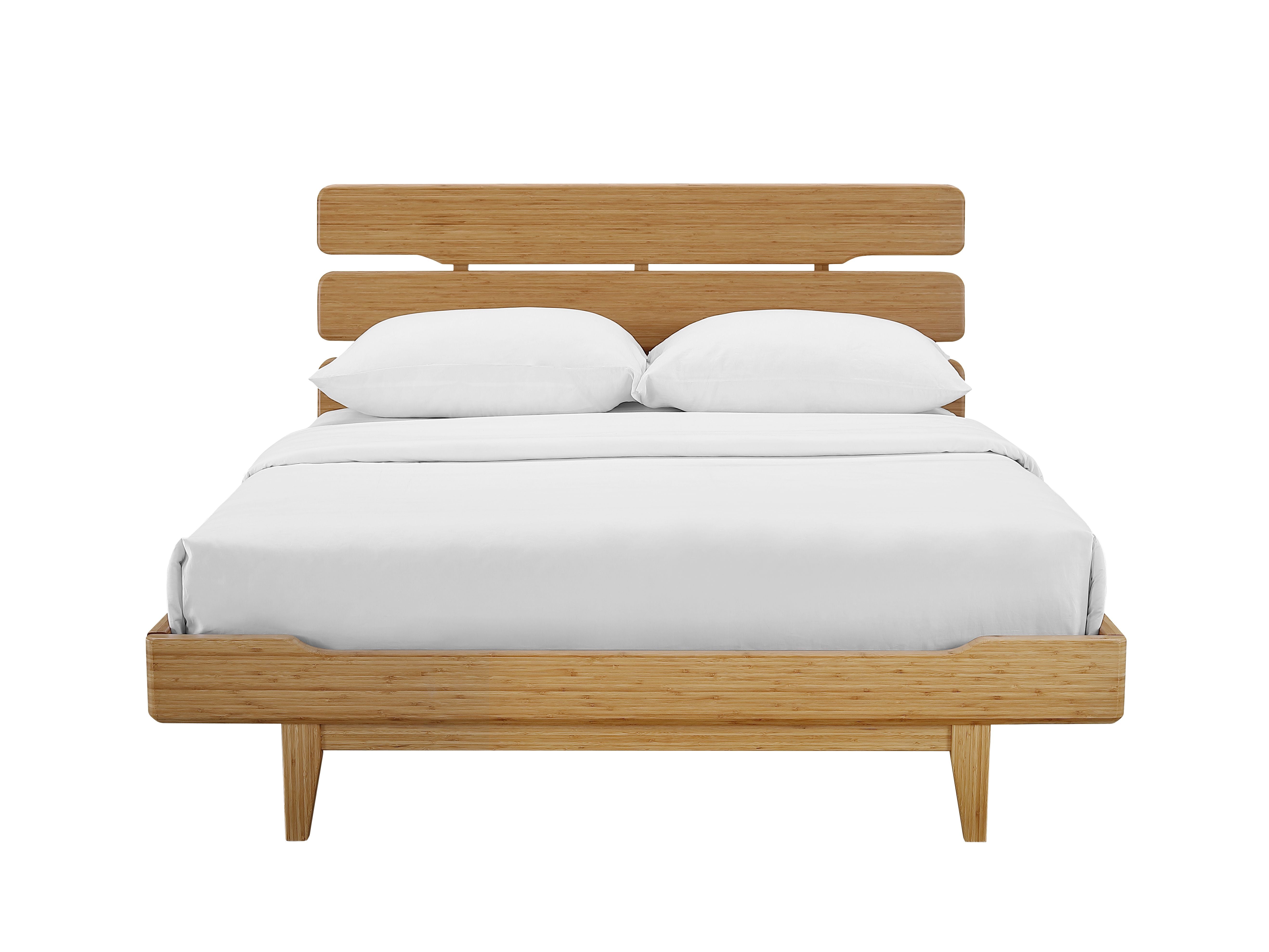 Greenington Currant California King Platform Bed Caramelized / Oiled Walnut
