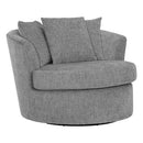 Sunpan Solaria Swivel Lounge Chair Galaxy Dust / Galaxy Marble