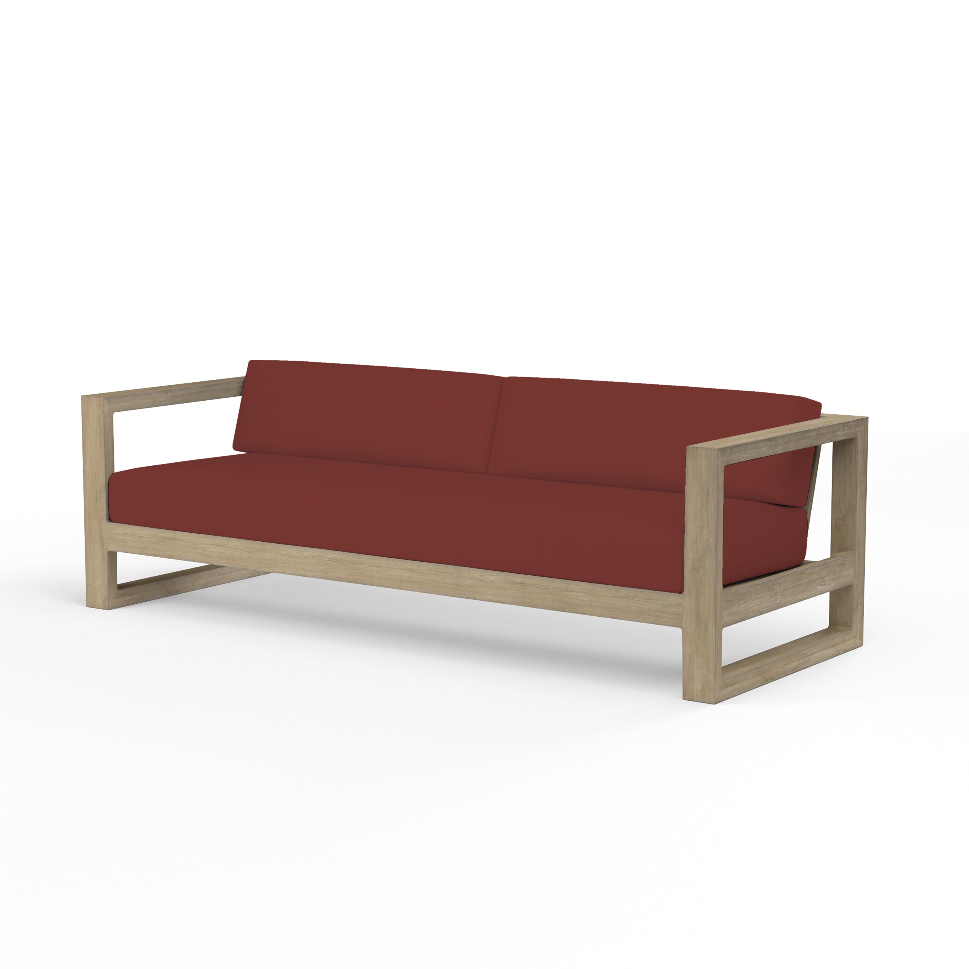 Sunset West Coastal Teak Sofa, No Welt