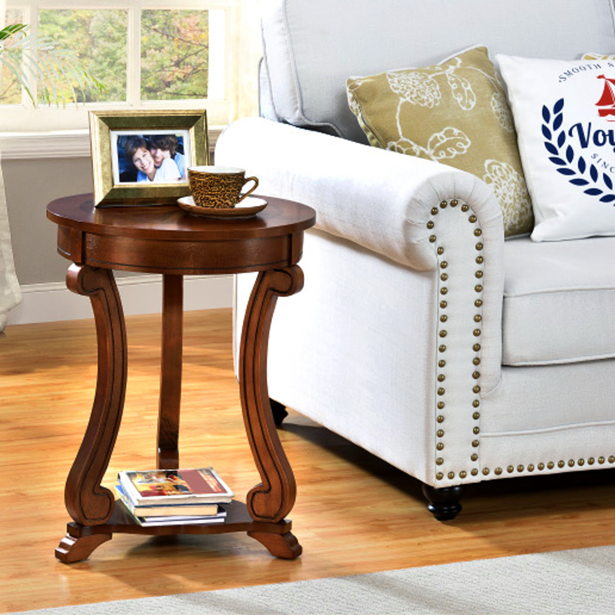 All Thing Cedar Round Pub Table