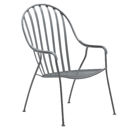 Woodard Valencia High-Back Barrel Chair - Stackable