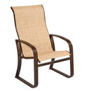 Woodard Cayman Isle Sling High-Back Dining Armchair