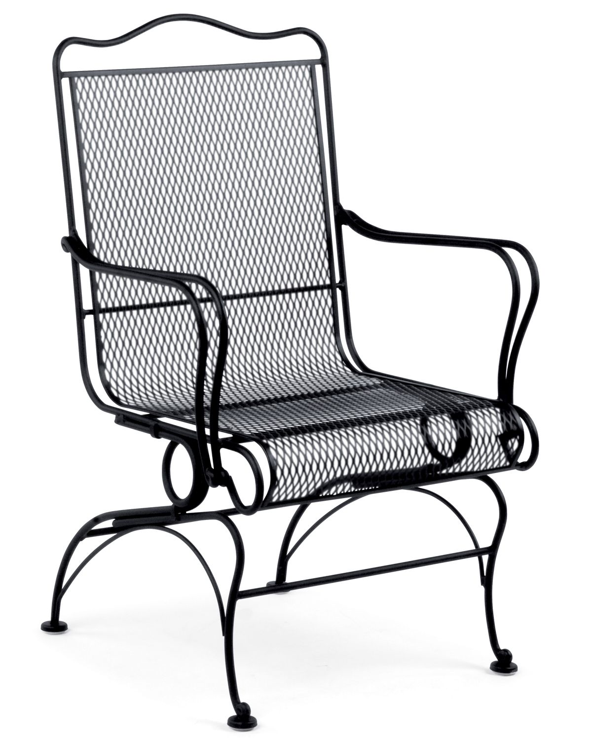 Woodard Tucson High-Back Coil Spring Chair