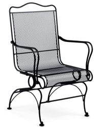 Woodard Tucson High-Back Coil Spring Chair