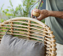 Cane-Line Hive Highback Chair with Teak Legs
