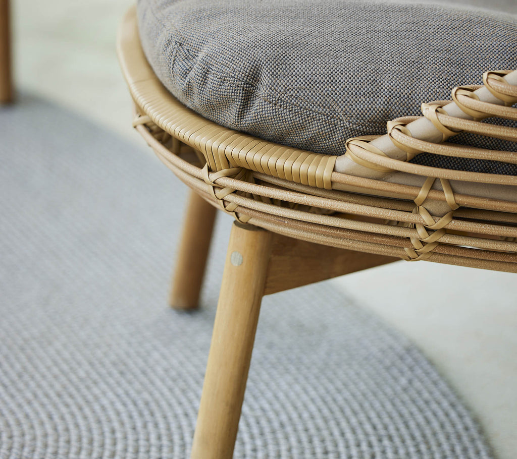 Cane-Line Hive Highback Chair with Teak Legs