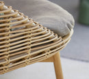 Cane-Line Hive Highback Chair with Teak Legs