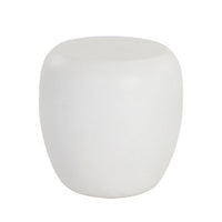 Sunpan Iolite End Table in Black / Grey / White