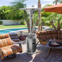 AZ Patio Heaters Outdoor Patio Heater in Stainless Steel