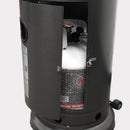 AZ Patio Heaters Outdoor Patio Heater in Hammered Silver / Bronze