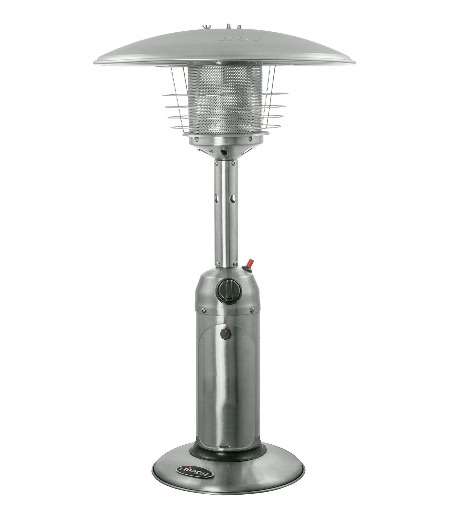 AZ Patio Heaters Tabletop Patio Heater in Stainless Steel / Stainless Steel/Hammered Bronze